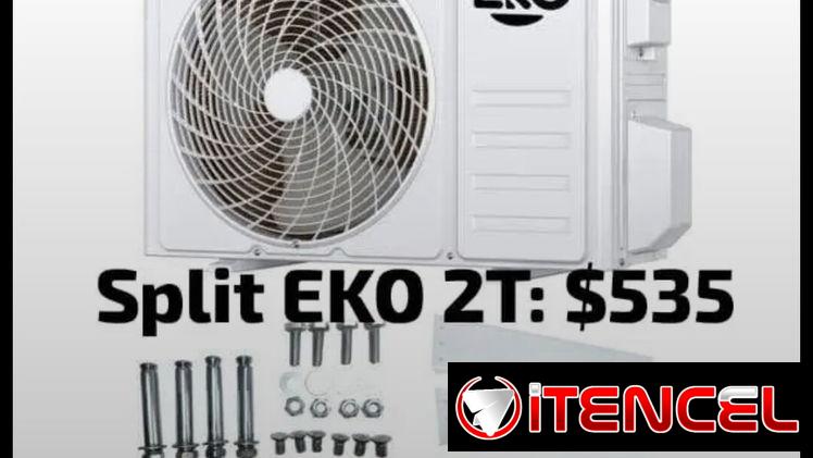 ❄️ Split EKO 2T 24000 BTU 🔥 Máxima frescura y potencia 💨 Incluye accesorios y 6 meses de garantía ✅