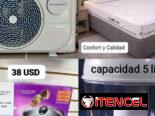 Ventilador recargable de pedestal con panel solar 48 usd