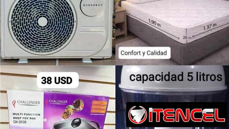 Ventilador recargable de pedestal con panel solar 48 usd