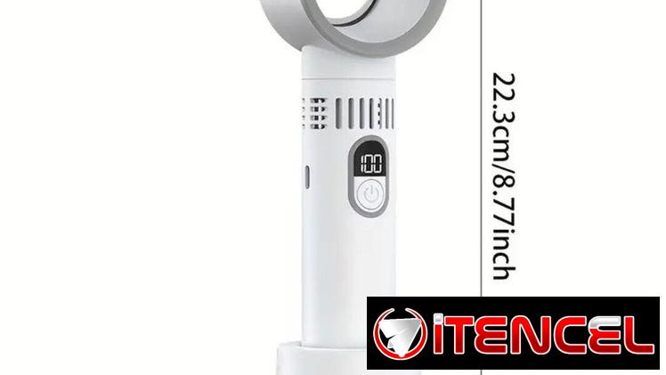 Ventilador de mano, portátil, sin aspas
