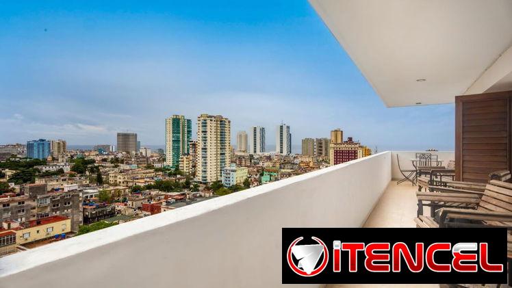 🌟 Apartamento de Lujo en El Vedado, La Habana ¡Vistas espectaculares, confort total y excelente ubicación! 🏙️✨