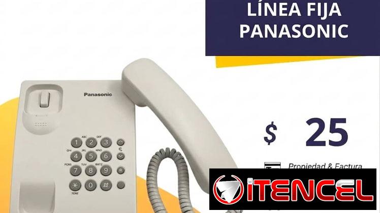 Teléfono de línea fija Panasonic