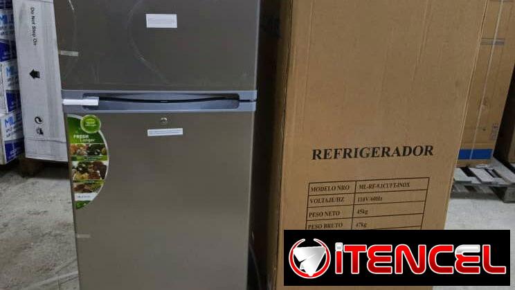 REFRIGERADOR MILEXUS 9.1 PIES.CONGELACION SECA(No hace escarcha).FACTURA , GARANTÍA Y ENVIO GRATIS.SELLADO en CAJA.