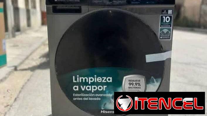 Lavadora secadora al vapor