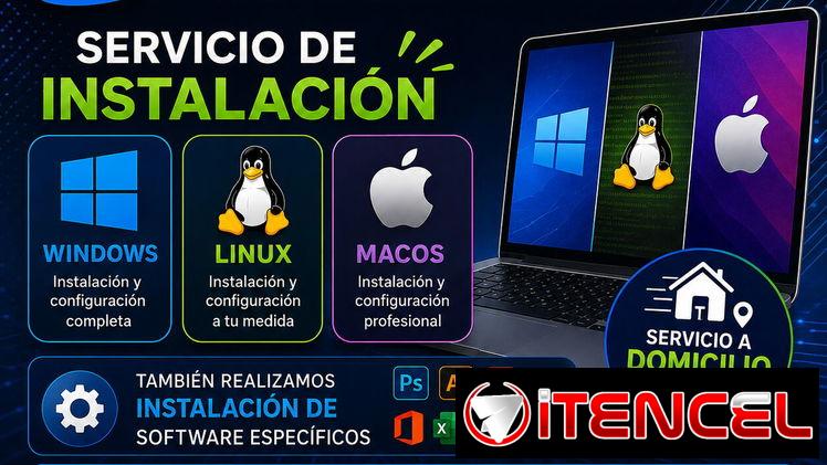 Informatico con sevicio a domicilio y hogar
