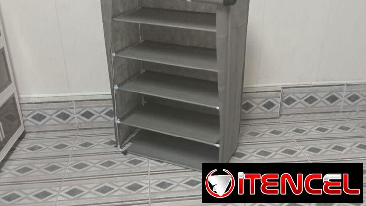 🥾 ZAPATERA 👟 CON 5 NIVELES DE TELA. SERVICIO DE MENSAJERÍA CON FACTURA. TLF 54833699