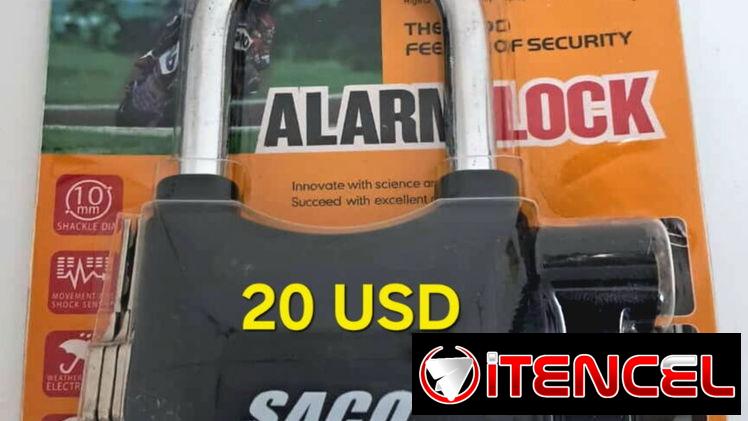 Candados con alarmas