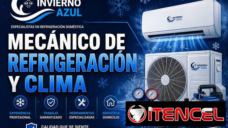 TÉCNICO / MECÁNICO DE REFRIGERACIÓN Y AIRE ACONDICIONADO (NEVERA, BEBEDERO ,SPLIT) SERVICIO A DOMICILIO.
