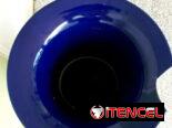 Jarron de porcelana azul chino