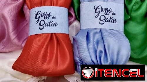 Gorros de satín