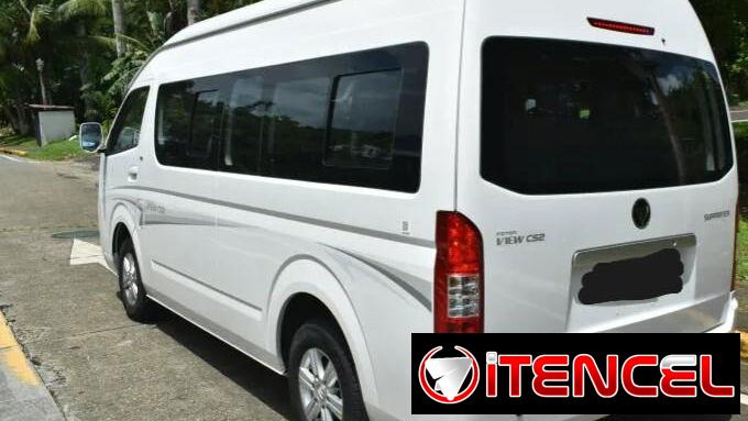 FOTON VIEW CS2 del 2025 16 plazas,motor Mitsubishi,es macanica, de gasolina,poco kilometraje ,0 detalles,nueva,