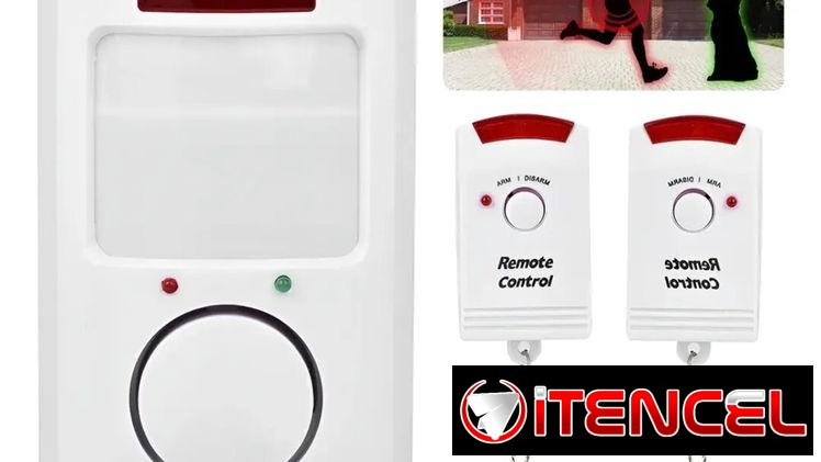 Alarma inalámbrica Inflarojo con sensor de movimiento