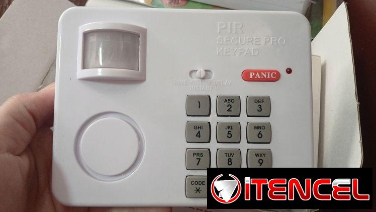 Alarma sonora con sensor de movimiento