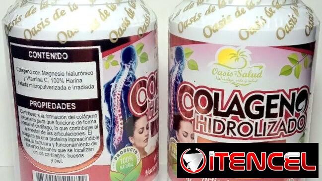 Colágeno Hidrolisado con Magnesio,  Ácido Hialuronico,  Vitamina C