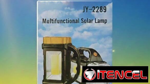 🧷🍬Lampara Solar Recargable 1500mah 6 a 8 Horas — 💲20 USD💾