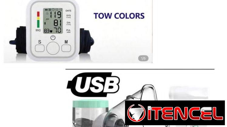 Combo para la salud de Nobulizador portátil +aparato de presión digital