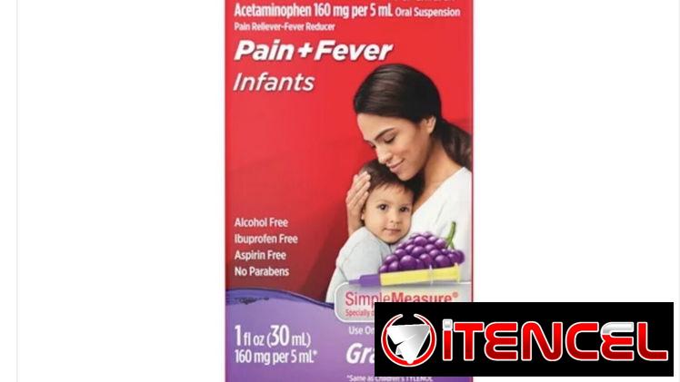 Tylenol para bebés 17 usd
