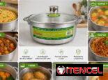 Olla de aluminio con tapa 🍲🔥 Precio: 27 USD Ideal para cocinar en casa con comodidad y eficiencia.📞56249037
