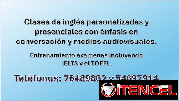 Ingles Comunicativo .Tel.:76489862 o 54697914