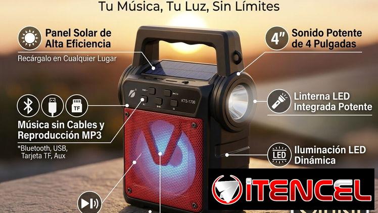 Bocina linterna radio