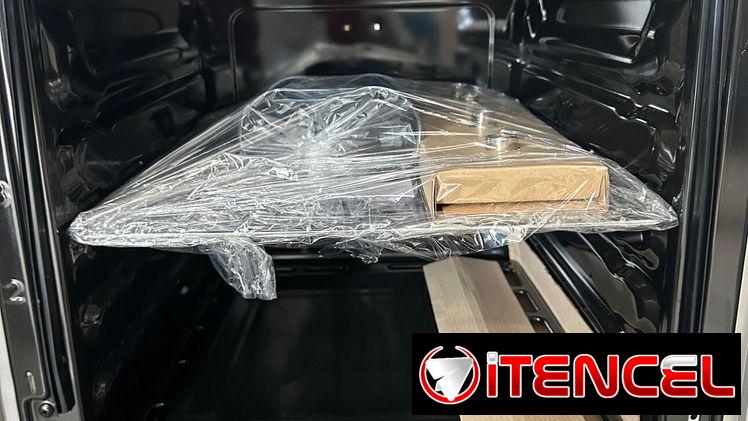 Cocina con horno 4 hornillas de gas marca ROYAL 20 pulgadas con Tapa de cristal precio $240 USD Transporte Incluido