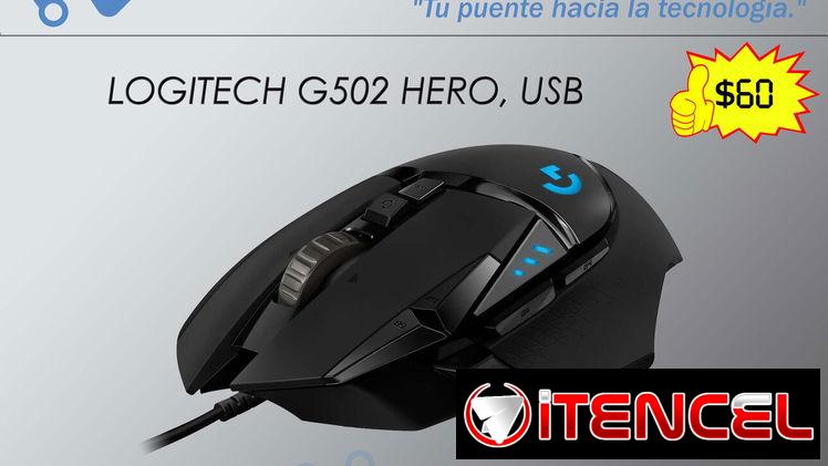 !!💻!! Mouse Gaming USB LOGITECH G502 Hero, NUEVO en caja !!💻!!