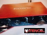 Focusrite Scarlett 4i4 – Interfaz de audio USB de 3ª generación para grabación de alta fidelidad y calidad de estudio.