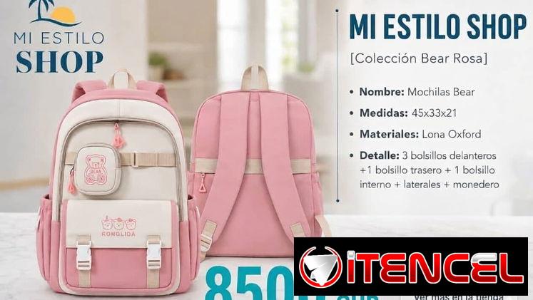 Mochilas pastel 3