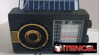 Radio con panel solar, AM, FM, $26 usd y 18 usd