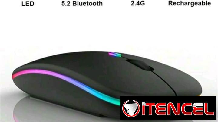 Mouse inalámbrico recargable
