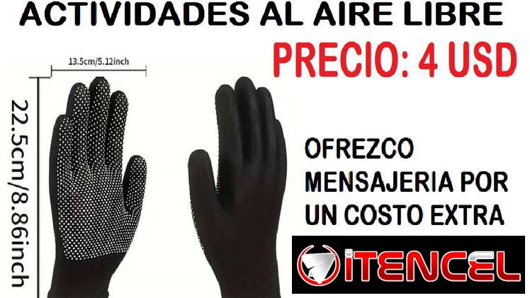 Parejas de Guantes deportivos. Para ciclismo, gym. Tenemos mensajería adicional