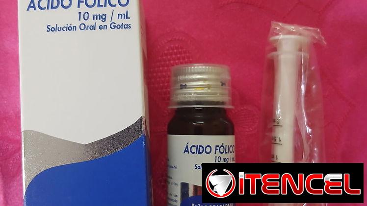 Ácido fólico solución $3000