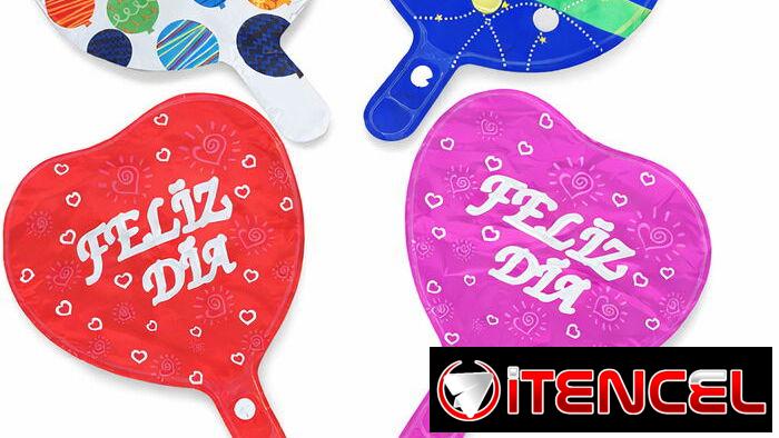 Gloos metálicos de 10 y 18 pulgadas. Día de las madres y Día del padre. Globos en forma de corazón y estrellas