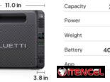 ⚡🔌  BLUETTI Handsfree 1 ▌Con batería confiable para tu día a día, sin mantenimiento ni complicaciones