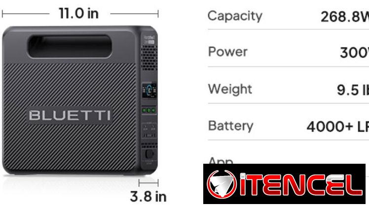 ⚡🔌  BLUETTI Handsfree 1 ▌Con batería confiable para tu día a día, sin mantenimiento ni complicaciones