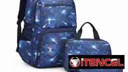 JUEGO DE MOCHILA CON LONCHERA Y CARTUCHERA  $18.00