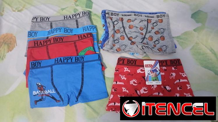 Medias y calzoncillos de niños 2, 3 y 4 años