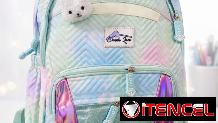🌈 Mochila Arcoiris verde 🌈