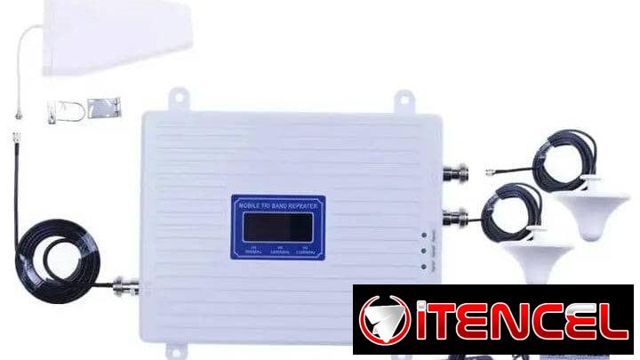 🎆 Amplificador de señal de teléfono celular 900/1800/2100MHz 2G/3G/4G 🎆Tri Band Garantía Producto Sellado-63142460