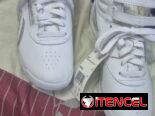 Tenis Reebok blancos nuevos # 37.5-38 edicion limitada