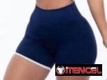 Conjunto Deportivo Acanalado de Top Corto y Shorts