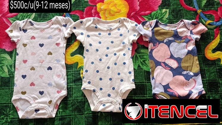 Ropita para bebé hembra y varón entre 9 a 12 meses de edad.