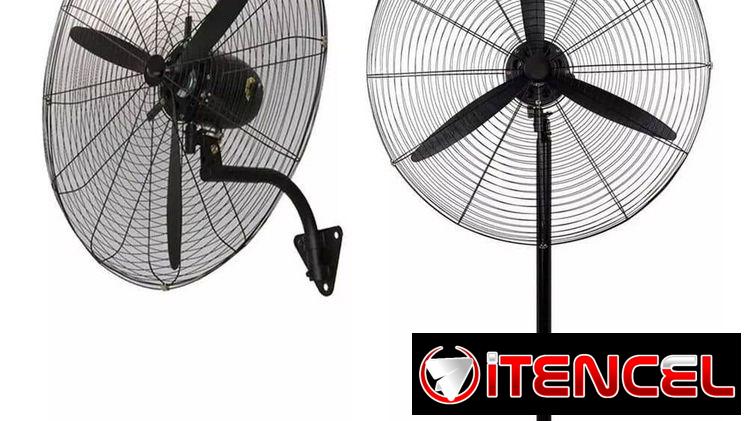 Ventiladores industriales de 30 pulgadas de pedestal y pared