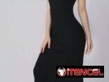 ❤️❤️Vestido negro largo