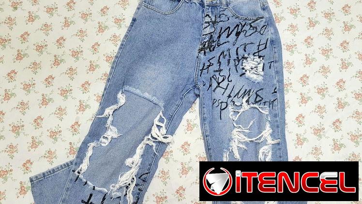 Pantalones de mezclilla para mujer Talla S