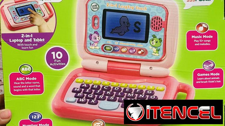 Juguete mini laptop para aprender inglés