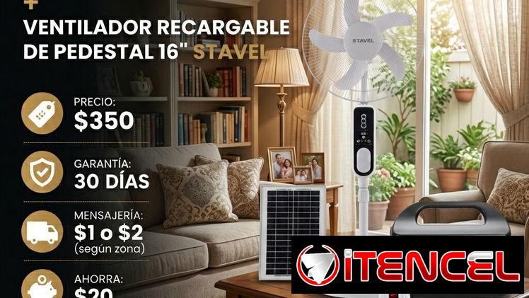 🎁 COMBO ENERGÉTICO 🎁 PARA MAMÁ. ESTACIÓN DE ENERGÍA + VENTILADOR RECARGABLE PANEL Y BOMBILLO. TL 54833699