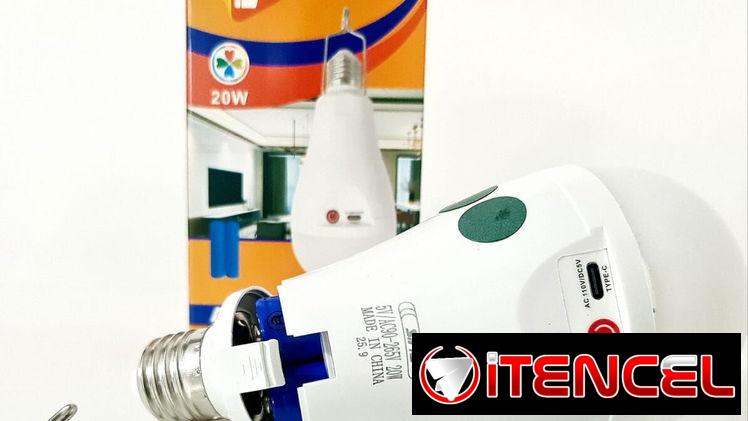 Bombillo led recargable