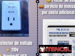 Extensión profesional y protectores de voltajes 110v y 220v