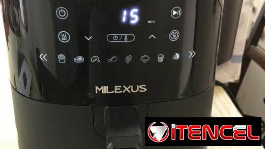 Freidora de Aire Milexus 4.2L potencia 1400w precio $90 USD Mensajería incluida  Garantía